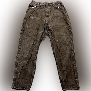 Lee 1889 Women’s Jeans, Black, 100% Cotton, Made In USA, 16 Med, Vintage